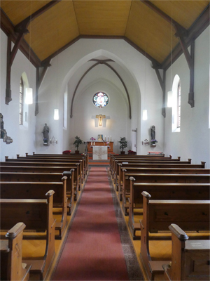 Innenbereich katholische Kirche